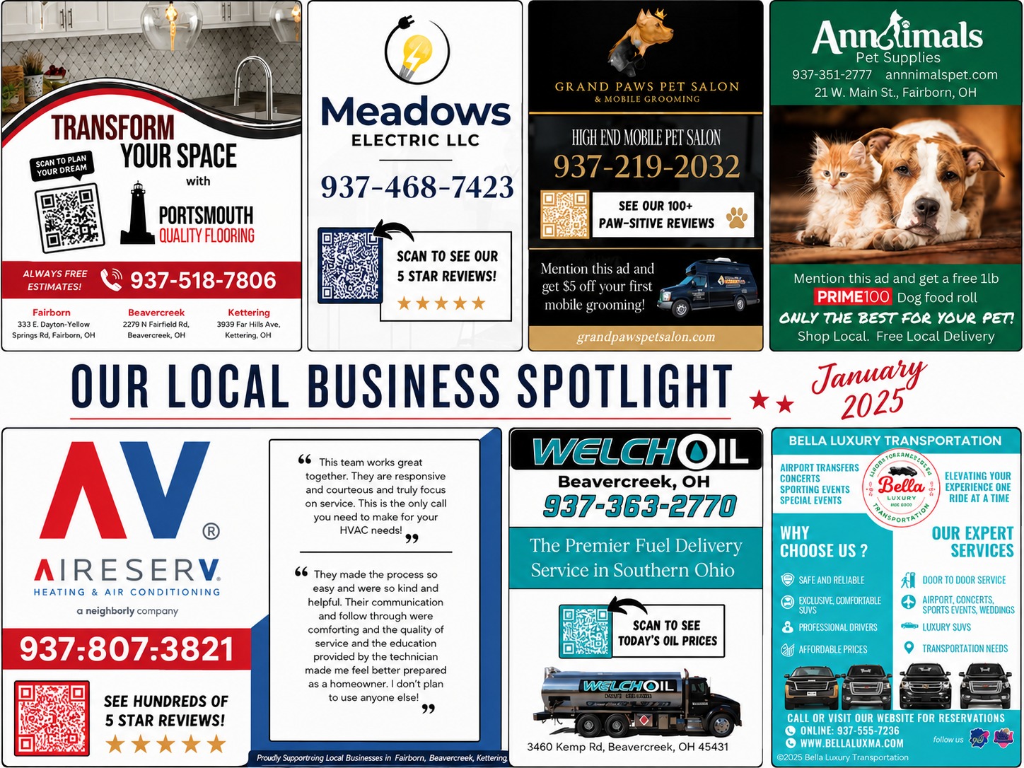 9x12 Premium Spotlight postcard